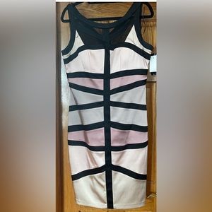 JAX Women’s sleeveless color block dress